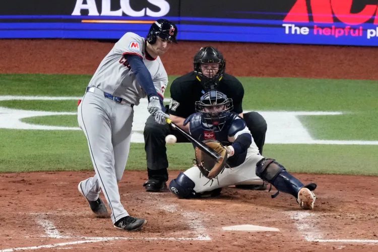 Rays beat Guardians to even the ALCS at 1-1